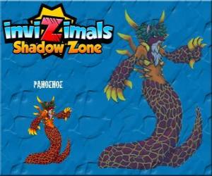 Puzzle Pahoehoe. Invizimals Shadow Zone. Η θεά της ηφαίστεια ζει στο παλάτι της φωτιάς